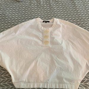 Derek Lam Cropped Batwing blouse Sz 8